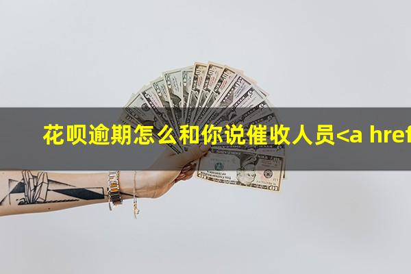 花呗逾期怎么和你说催收人员<a href=https://wufkn.cn/tag/xieshanghuankuan target=_blank class=infotextkey>协商还款</a>